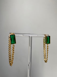 Emerald Drop Earrings