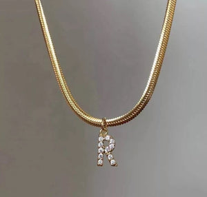 Siannese Initial Necklace