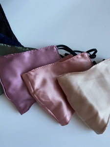 Satin face mask